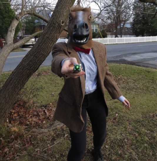 Heres Some Doctor Who Horse Mask Cosplay Because Why N