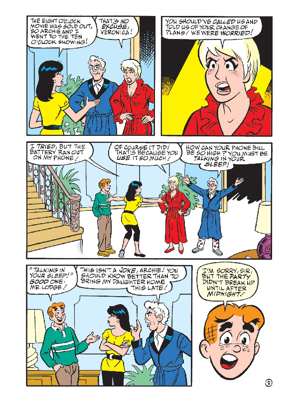 Archie Comics Betty And Veronica Double Digest 222 Preview The Mary Sue