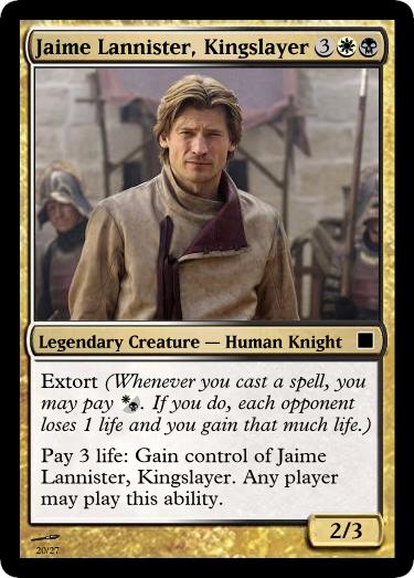 Game of Thrones Magic: The Gathering Cards | The Mary Sue