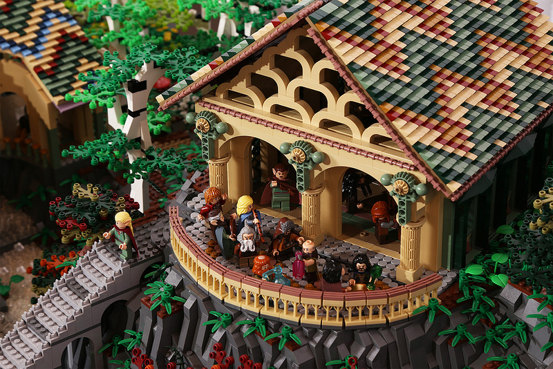 LEGO Rivendell Model Alice Finch | The Mary Sue - Part 2