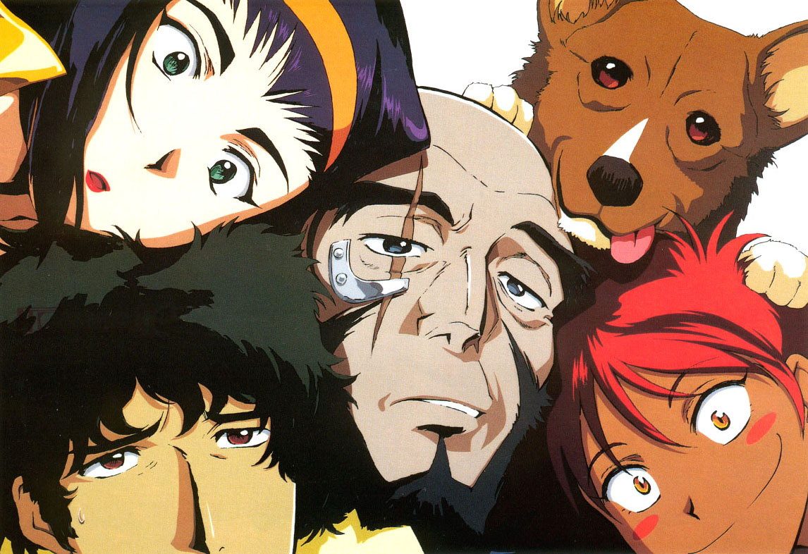 The cast of Cowboy Bebop.