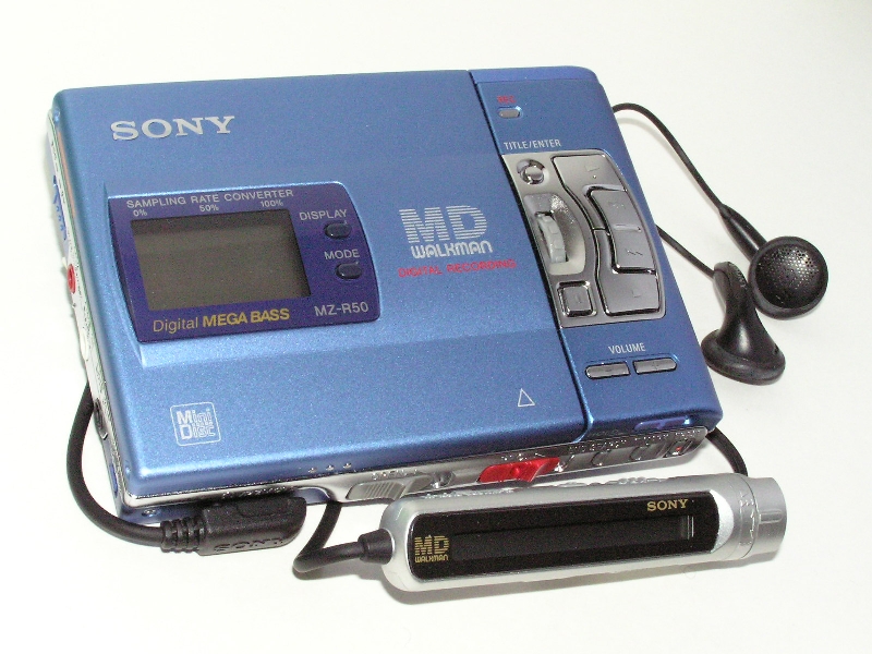 SONY Ceases Production of MiniDisc Players. | The Mary Sue