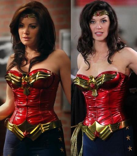 adrianne palicki wonder woman shorts