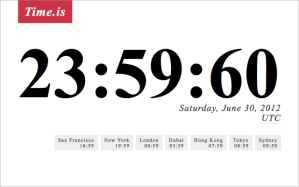 June 30th, 2012 Will Have 1 Extra Second | The Mary Sue