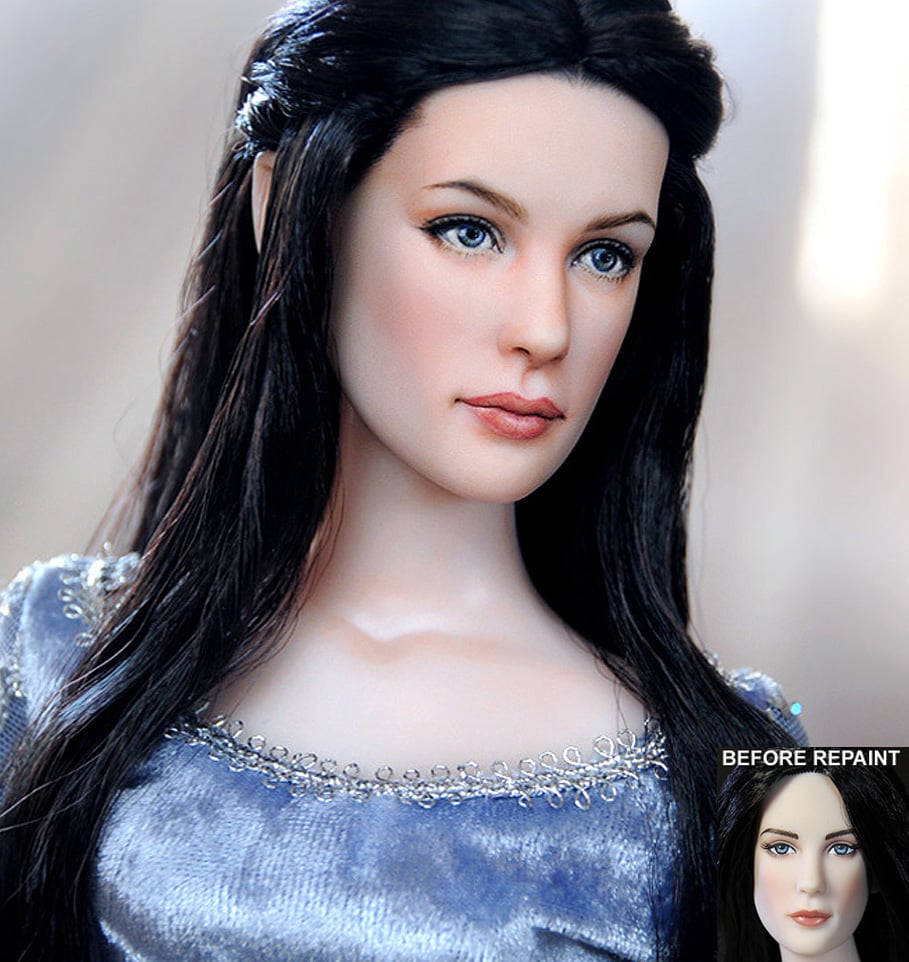 Man Repaints Harry Potter, Twilight Dolls To Realistic Effect | The Mary Sue