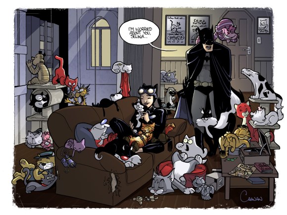Catwoman Crazy Cat Lady With Every Fictional Cat Ever The Mary Sue