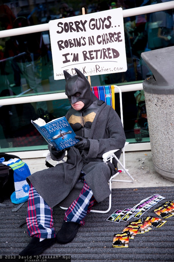 Batman Retires The Dark Knight Retires Cosplay SDCC'13 | The Mary Sue