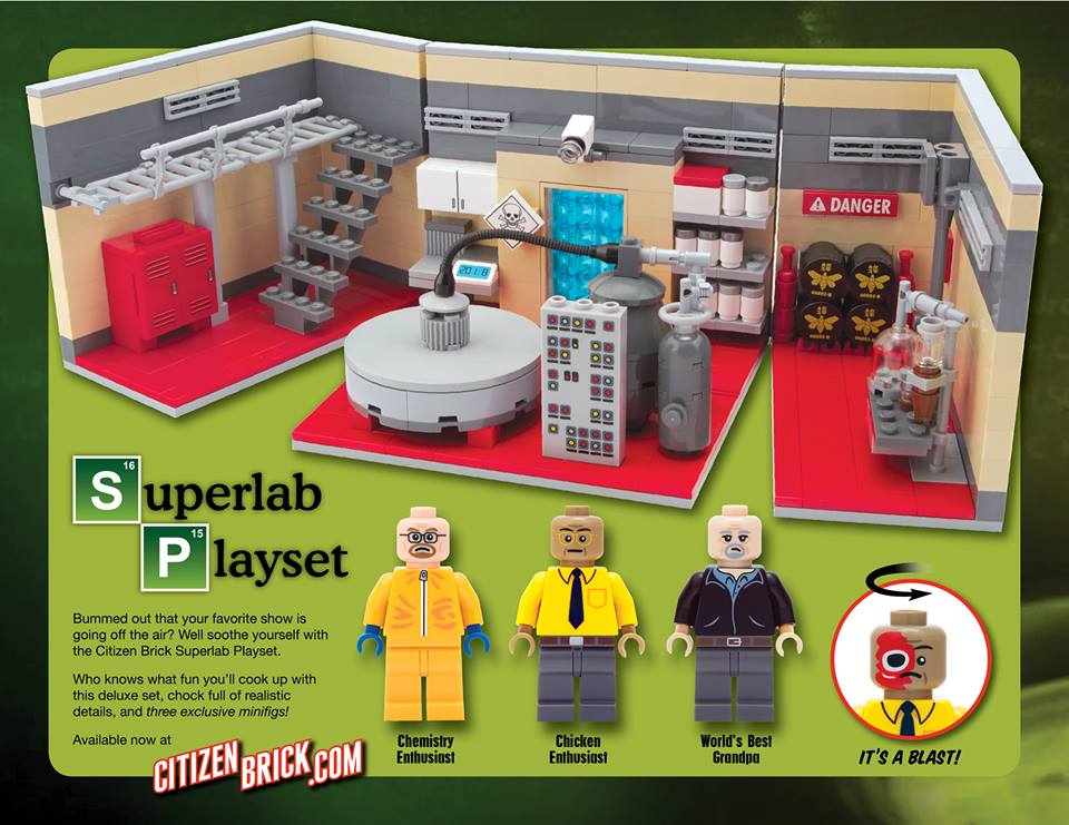 Breaking bad lego set hot sale