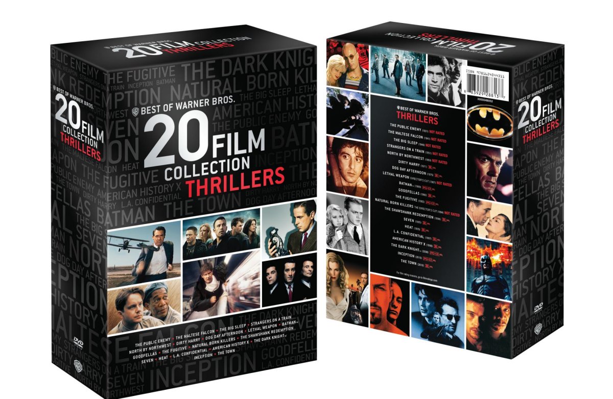 Best of Warner Bros. 20 Film Collection Thrillers DVD Review | The