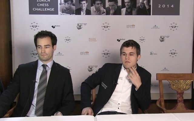 Carlsen in Zurich