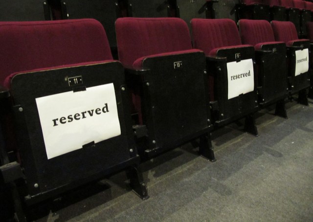 Reserved Seating Movie Theaters