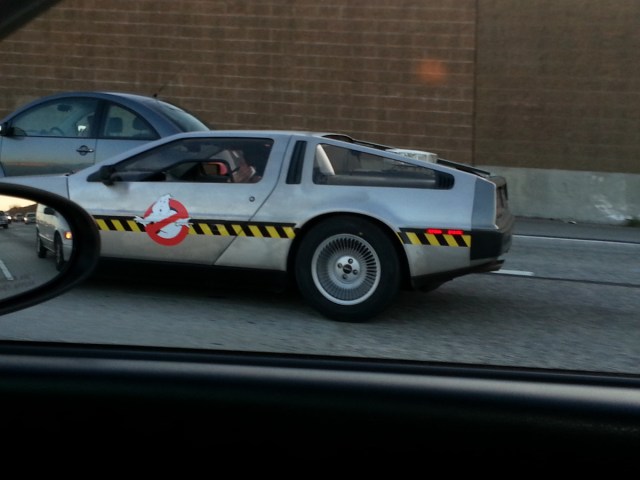 Ghostbusters DeLorean