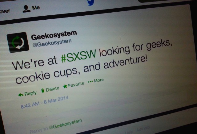 Geekosystem SXSW