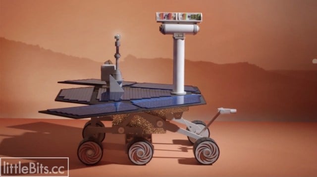 littleBits Mars Curiosity Rover