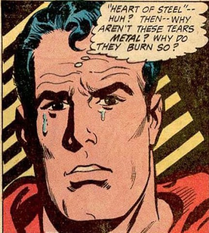 crying superman