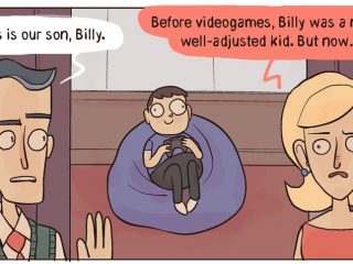 Dorkly Comic Explains “Real” Link Between Video Games And Violence ...