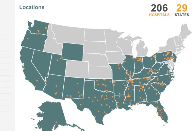 Community Health Systems Locations