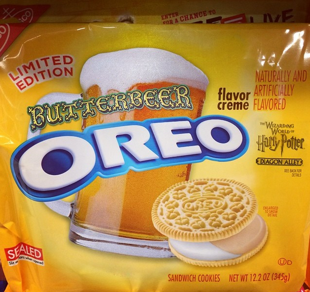 Things We Saw Today: Butterbeer Oreos | The Mary Sue