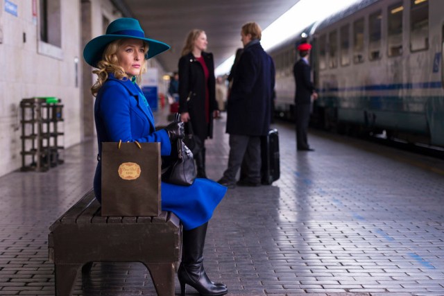 HANNIBAL -- "Antipasto" Episode 301 -- Pictured: Gillian Anderson as Dr. Bedelia Du Maurier -- (Photo by: Brooke Palmer/NBC)