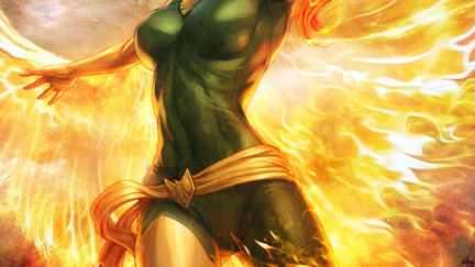 Jean Grey as the Phoenix