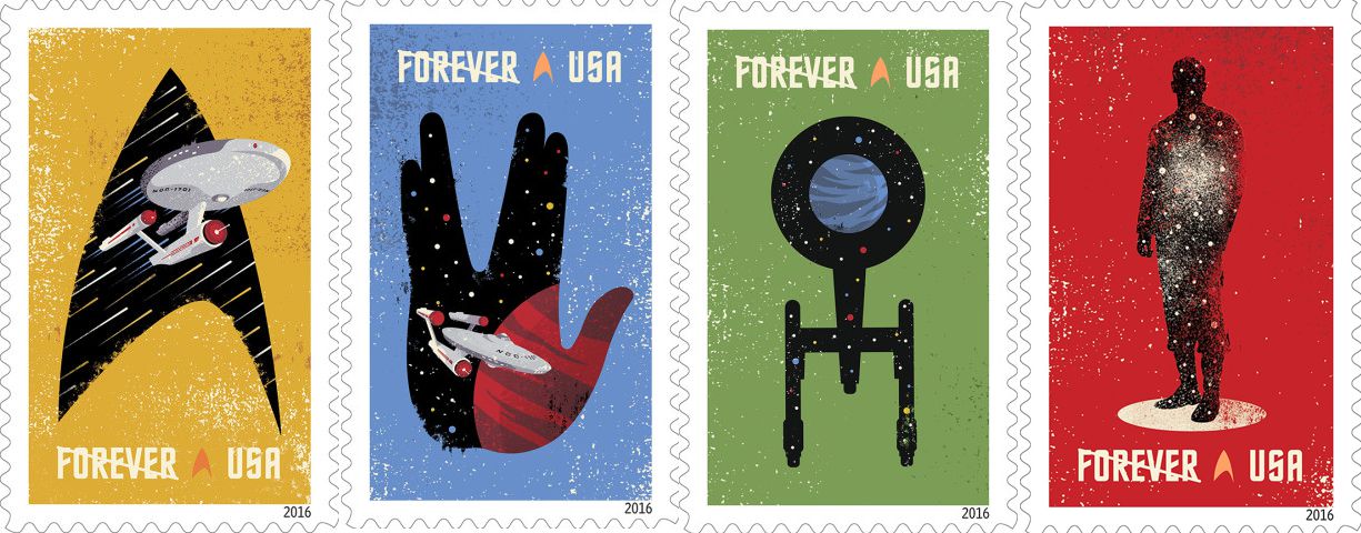 Star Trek' Celebrates 50th Anniversary With New Stamps