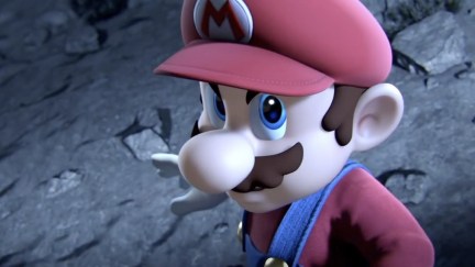 Mario in Smash Bros. video