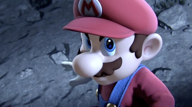 Mario in Super Smash Bros. Wii U