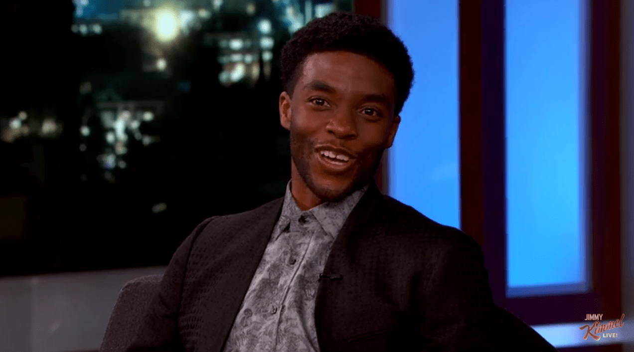 chadwick boseman on kimmel