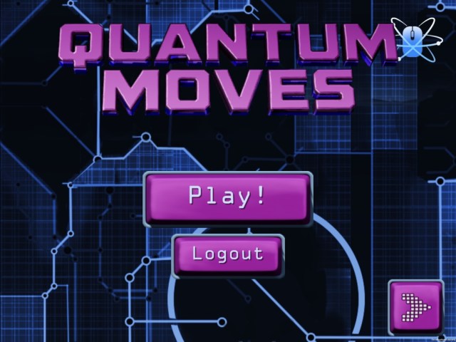 quantum moves title screen