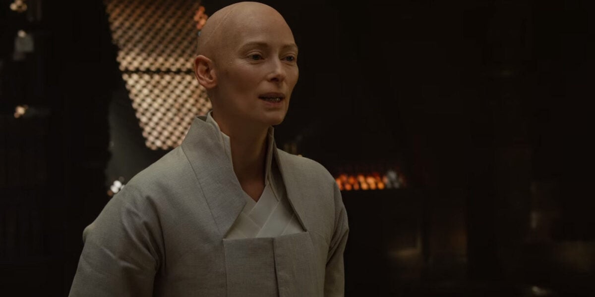 tilda swinton in doctor strange as the ancient one