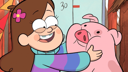 mabel and some pig