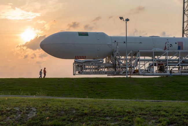 Falcon 9 rocket