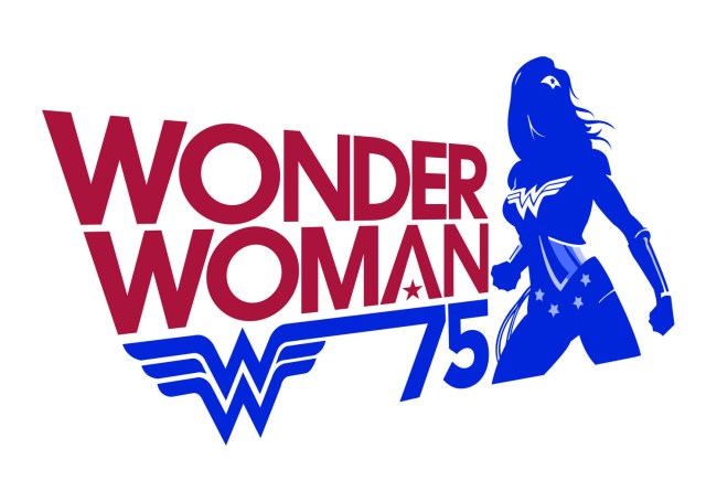 Wonder Woman 75 logo