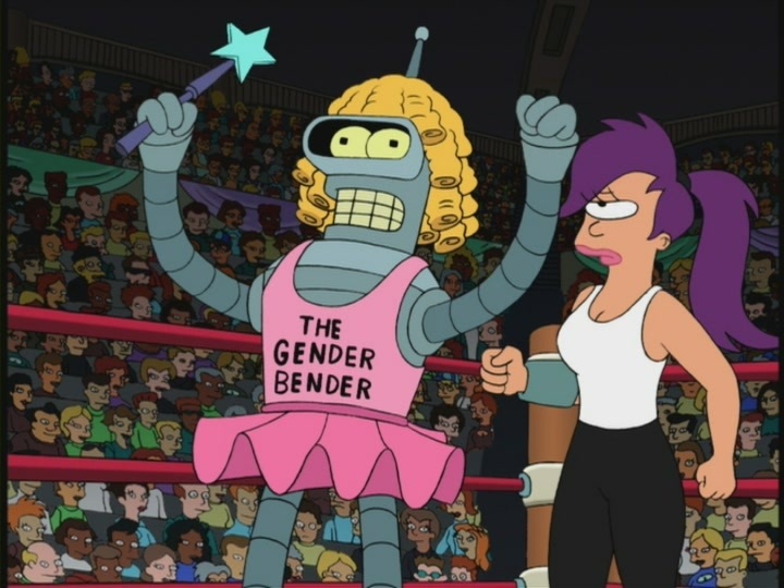 futurama gender swap episode