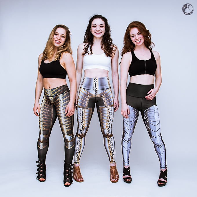 These Leggings Are Patterned Like Medieval Armor and I Must Have