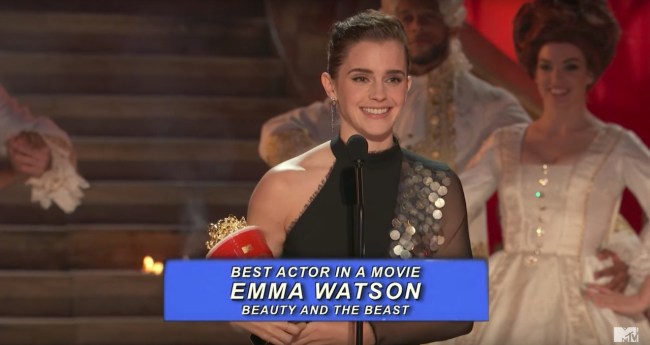 emma watson mtv movie award