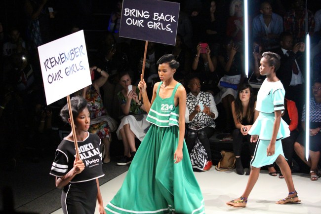 Bring back our girls - fashion