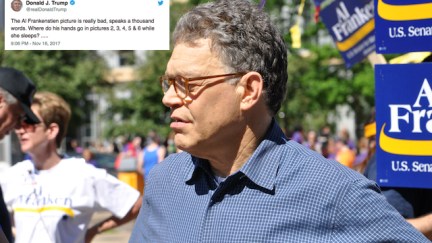 franken trump tweet