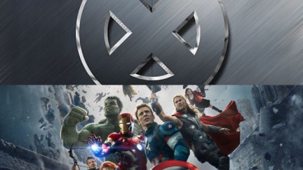 X-Men Movie Logo and Age of Ultron Picture