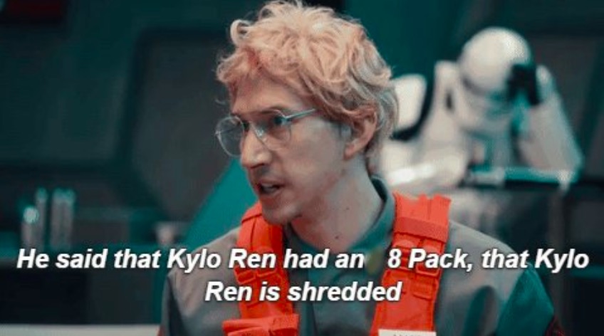 Kylo Ren as Matt on Undercover Boss on SNL