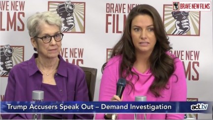 trump accusers press conference