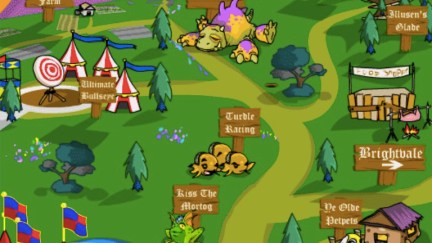 Neopets map