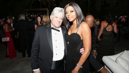 Actress Taraji P. Henson and her manager Vincent Cirrincione attend the 67th Primetime Emmy Awards Fox after party on September 20, 2015 in Los Angeles, California. (Photo by Frederick M. Brown/Getty Images)