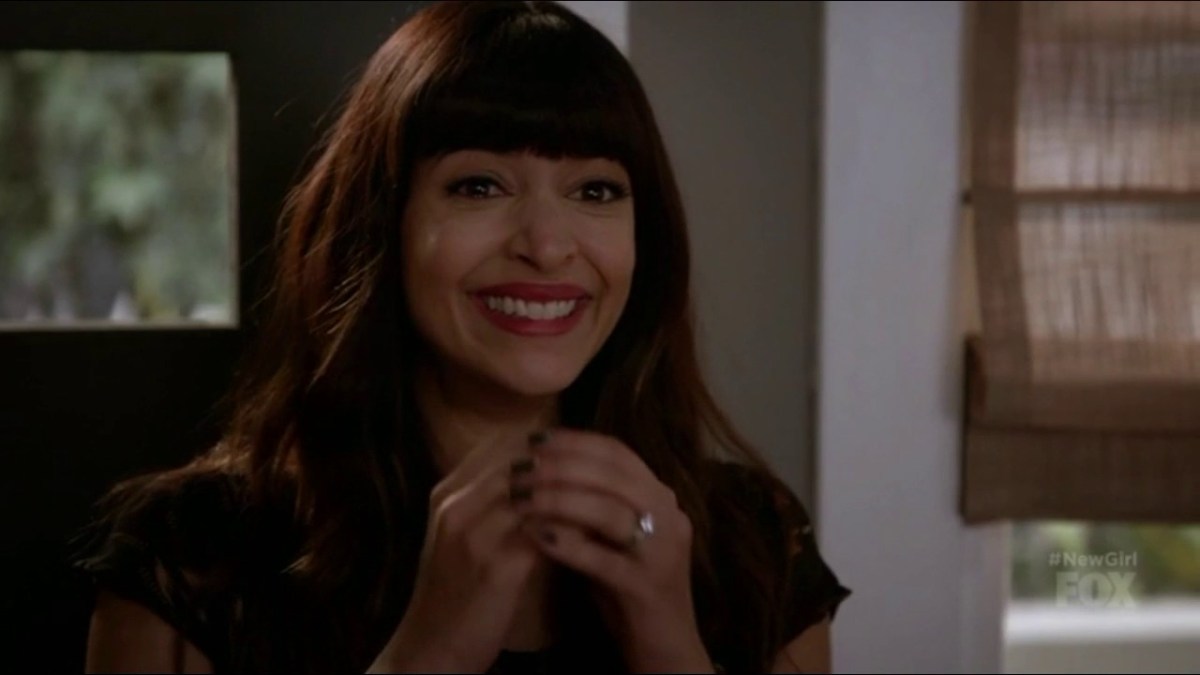 image: screencap/Fox Hannah Simone as Cece on Fox's "New Girl"