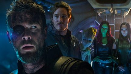 "Infinity War" Thor Meets the Guardians Scene  The Mary Sue