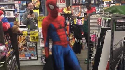 Spider-Man take on me dance