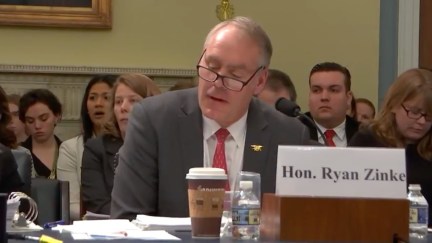 ryan zinke saying konnichiwa