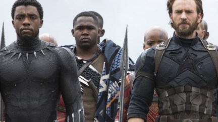 black panther captain america infinity war