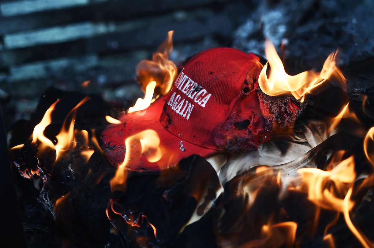 trump maga hat bar religion