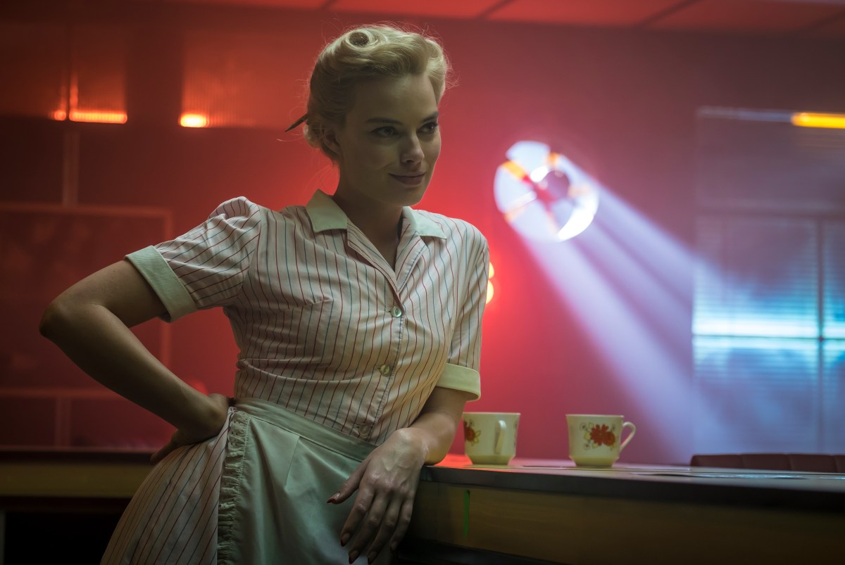 Margot Robbie as Annie in a scene from 'Terminal'